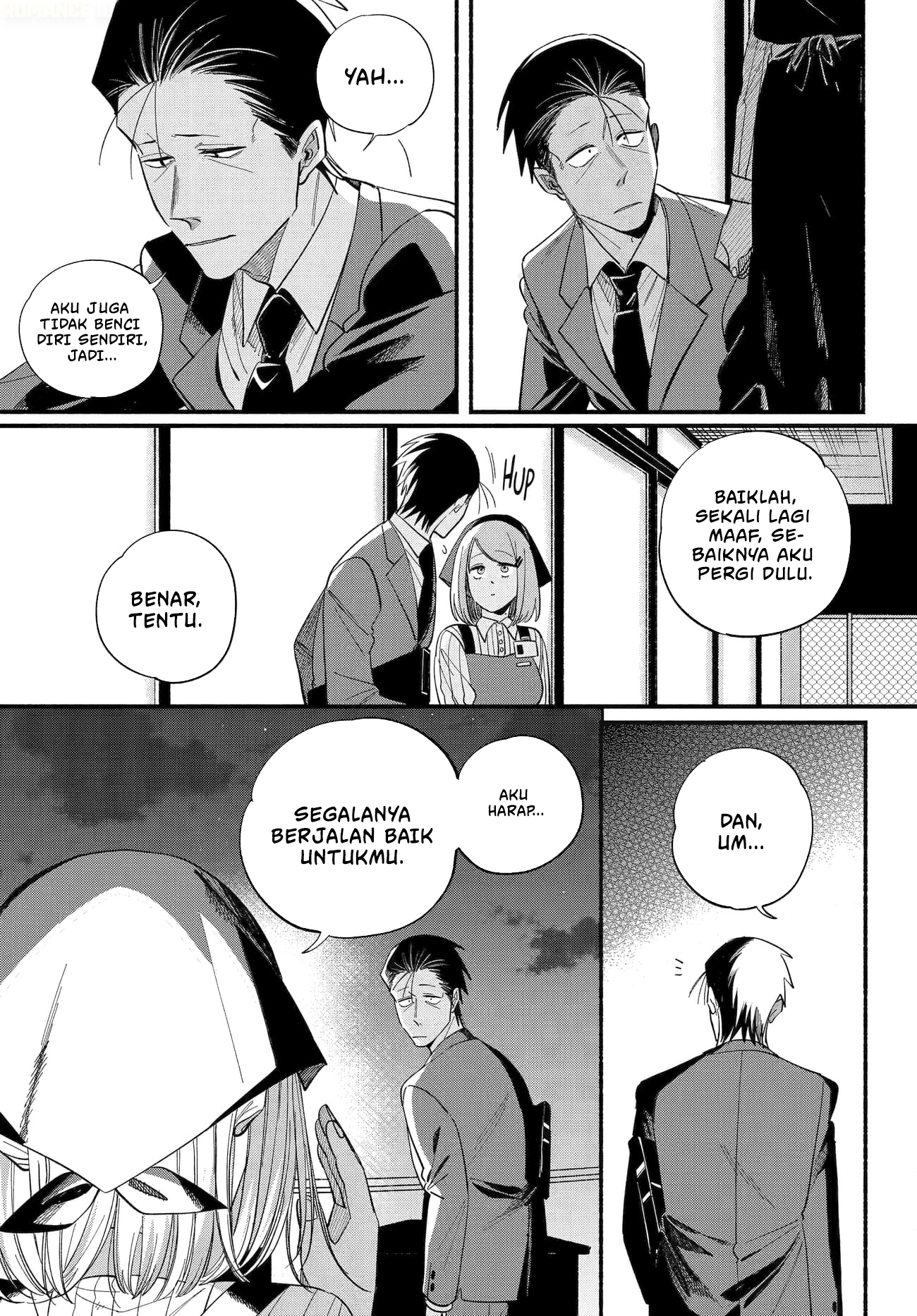 A Story About Smoking at the Back of the Supermarket (Super no Ura de Yani Suu Futari) Chapter 50 Gambar 38