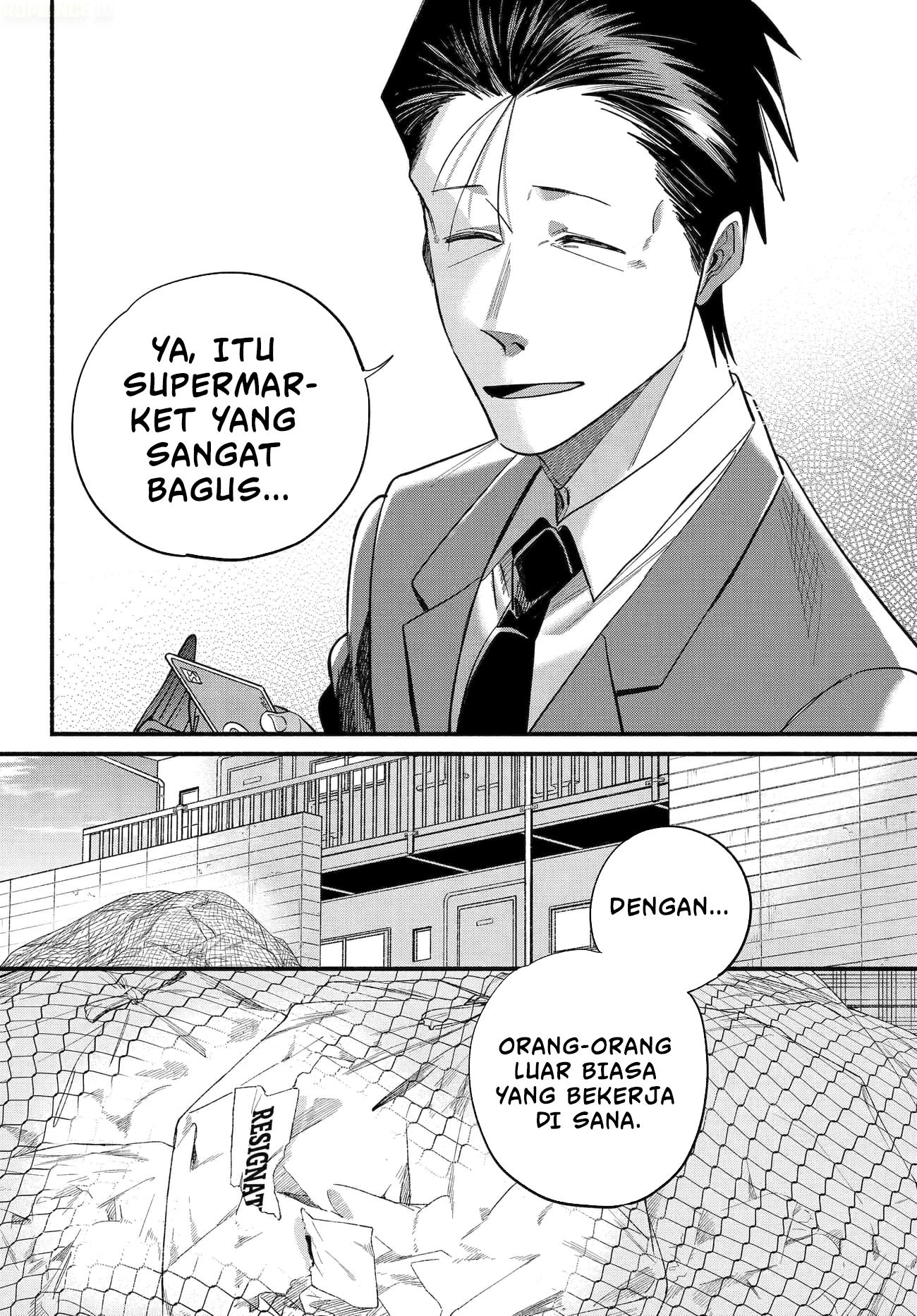 A Story About Smoking at the Back of the Supermarket (Super no Ura de Yani Suu Futari) Chapter 50 Gambar 43