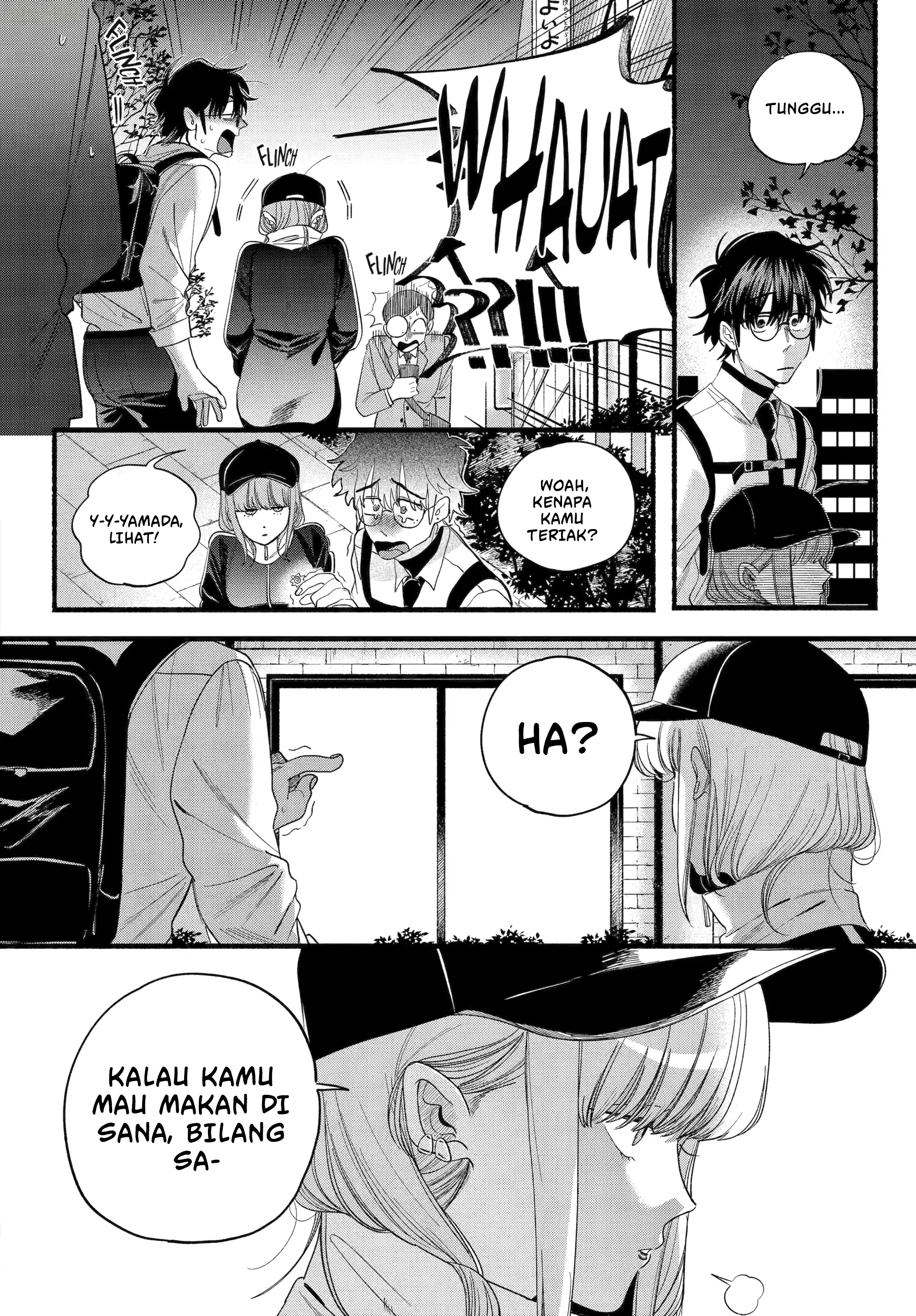 A Story About Smoking at the Back of the Supermarket (Super no Ura de Yani Suu Futari) Chapter 51 Gambar 17