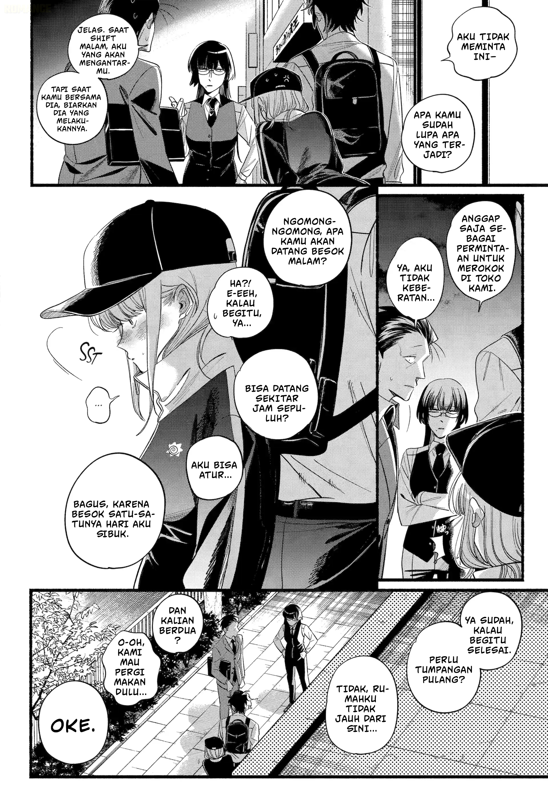 A Story About Smoking at the Back of the Supermarket (Super no Ura de Yani Suu Futari) Chapter 51 Gambar 39