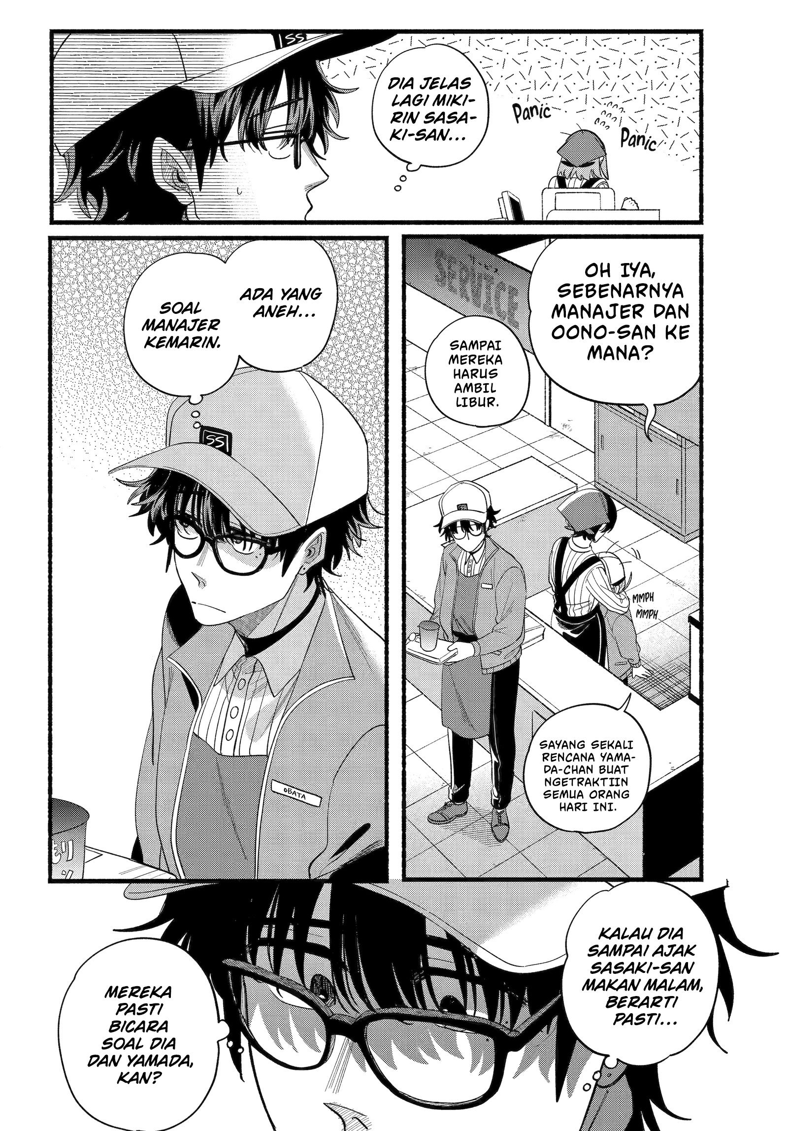A Story About Smoking at the Back of the Supermarket (Super no Ura de Yani Suu Futari) Chapter 52 Gambar 9