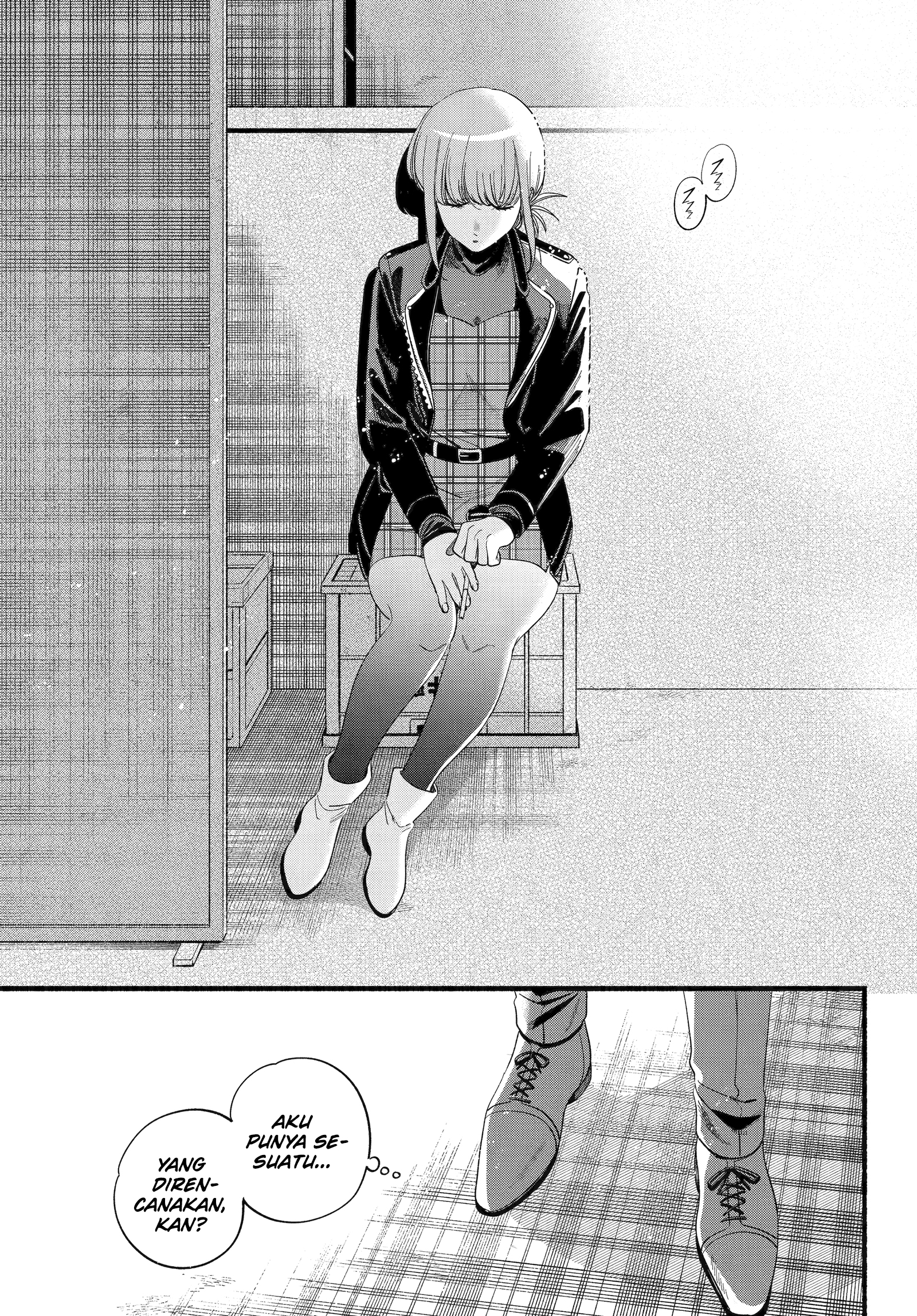 A Story About Smoking at the Back of the Supermarket (Super no Ura de Yani Suu Futari) Chapter 52 Gambar 30