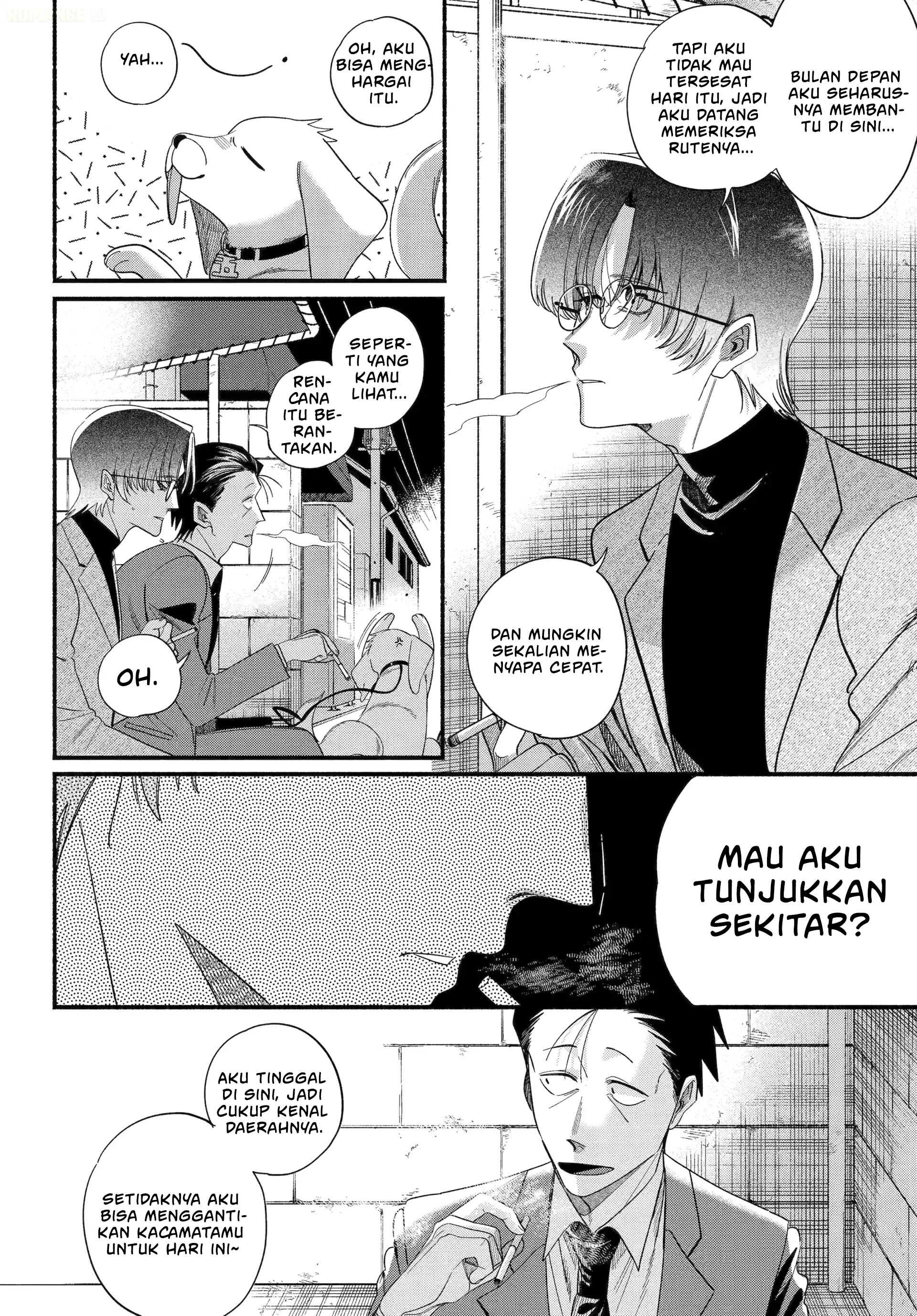 A Story About Smoking at the Back of the Supermarket (Super no Ura de Yani Suu Futari) Chapter 54 Gambar 23