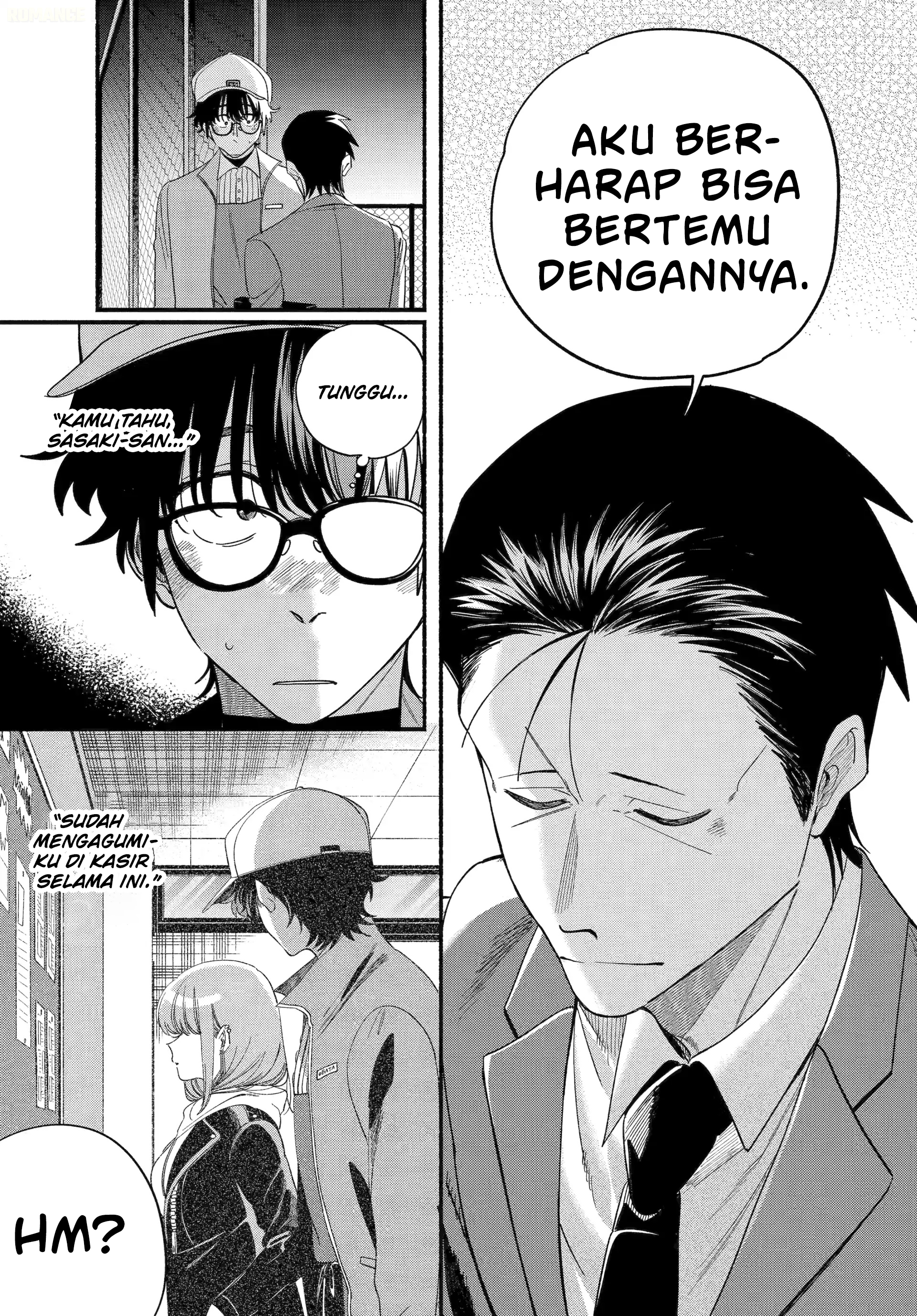 A Story About Smoking at the Back of the Supermarket (Super no Ura de Yani Suu Futari) Chapter 54 Gambar 42