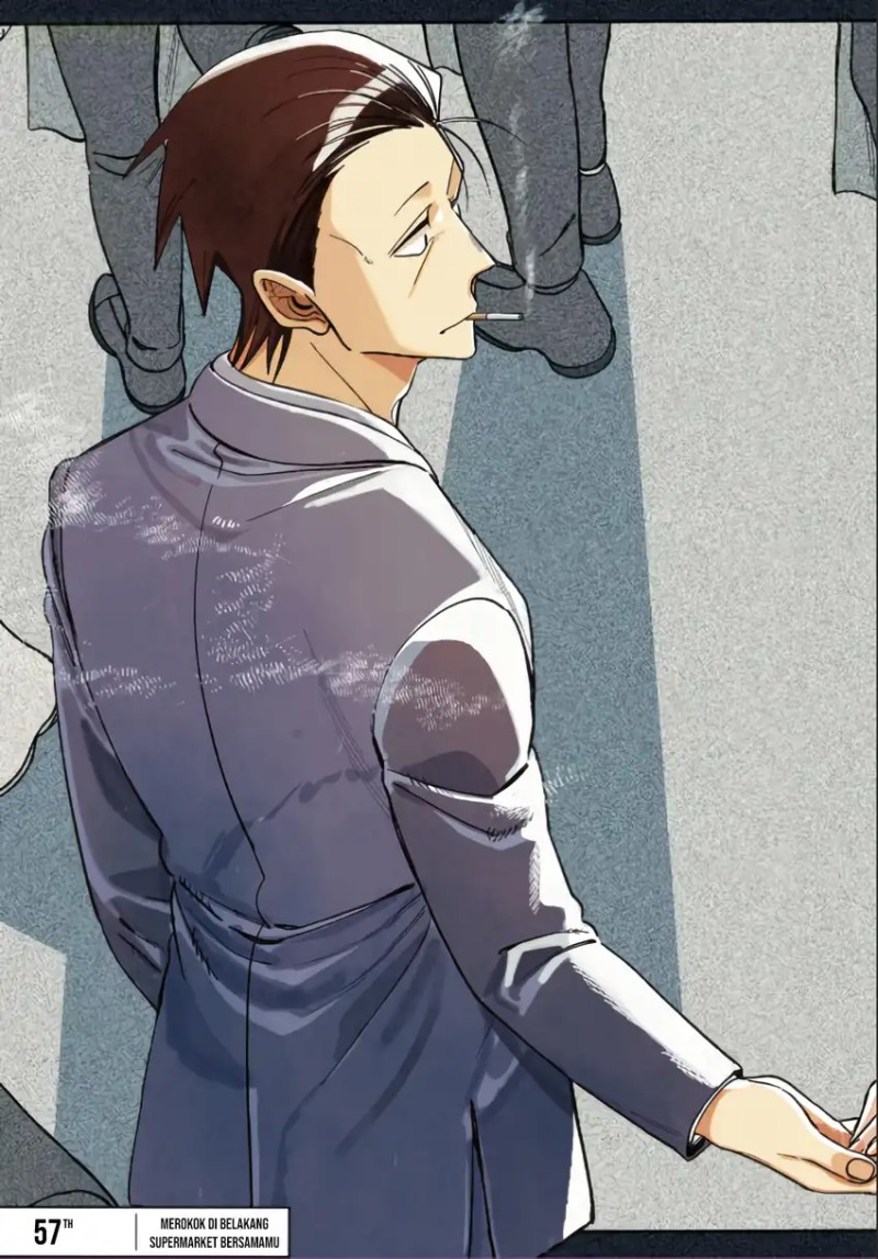 A Story About Smoking at the Back of the Supermarket (Super no Ura de Yani Suu Futari) Chapter 57 Gambar 4