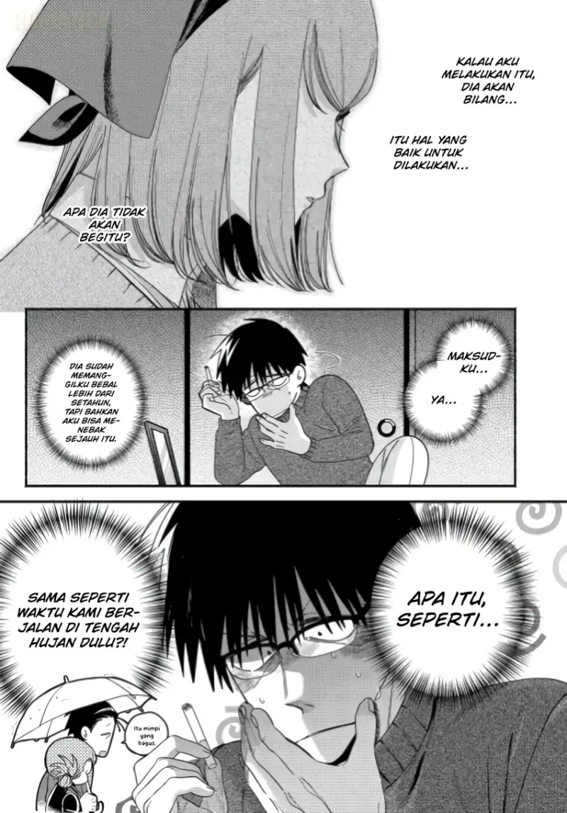 A Story About Smoking at the Back of the Supermarket (Super no Ura de Yani Suu Futari) Chapter 57 Gambar 9