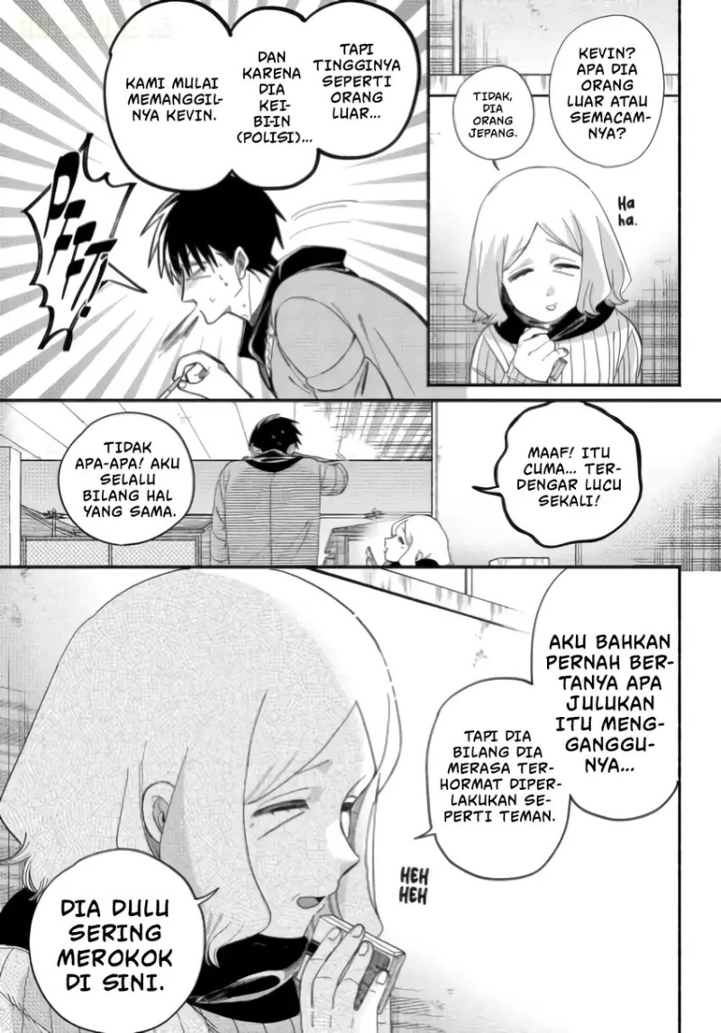 A Story About Smoking at the Back of the Supermarket (Super no Ura de Yani Suu Futari) Chapter 57 Gambar 19