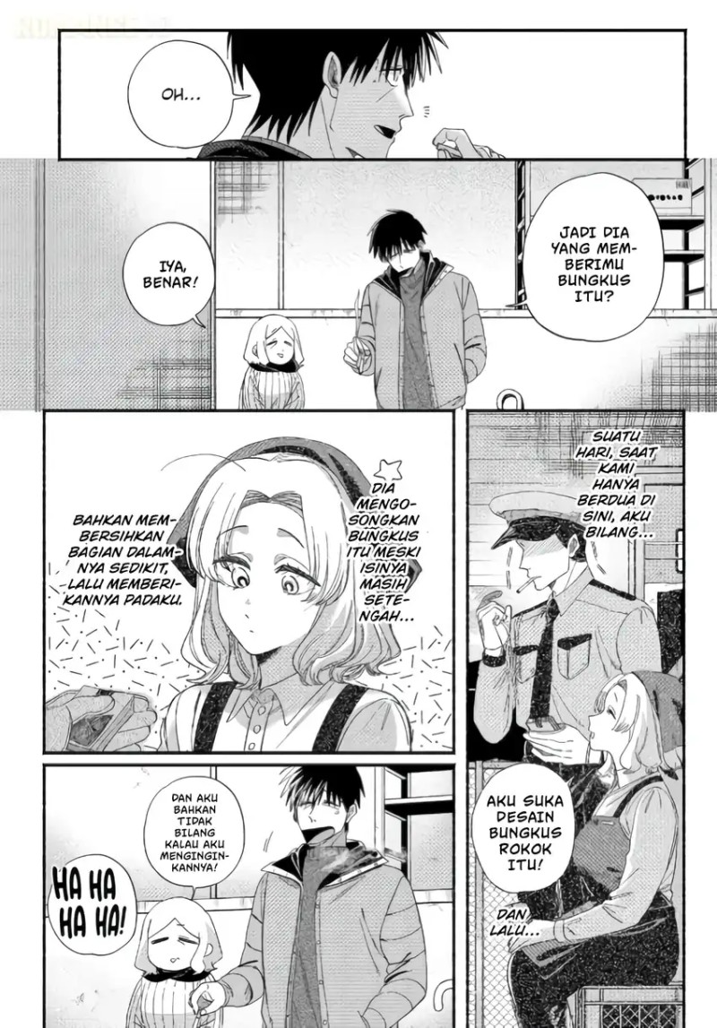 A Story About Smoking at the Back of the Supermarket (Super no Ura de Yani Suu Futari) Chapter 57 Gambar 20