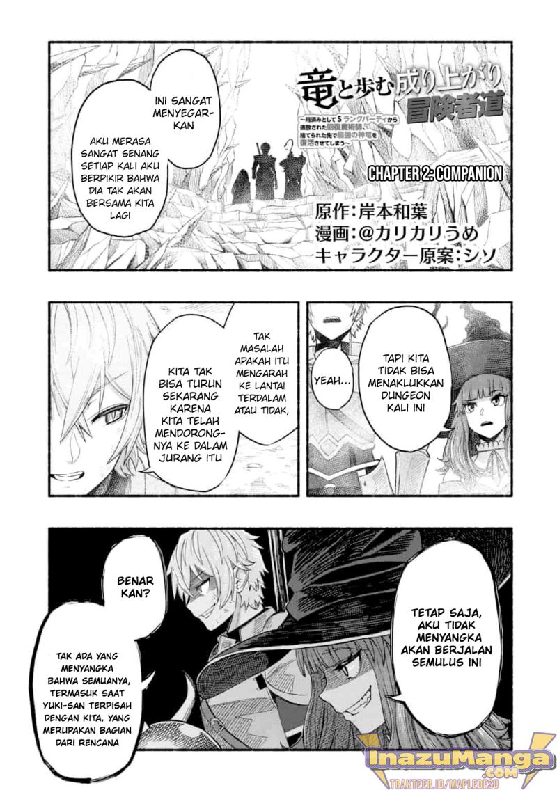 A Story About a Dragon and the Rising of an Adventurer ~ A Healer Who Was Seen as Useless and Was Kicked Out From an S Rank Party, Goes off to Revive the Strongest Dragon in an Abandoned Area Chapter 02 Gambar 2