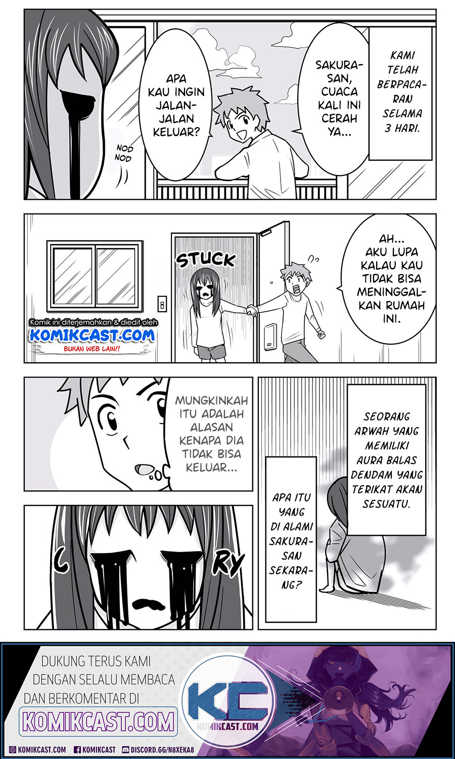 A Story about Living with a Ghost who will Attain Enlightenment in a Year Chapter 03 Gambar 2
