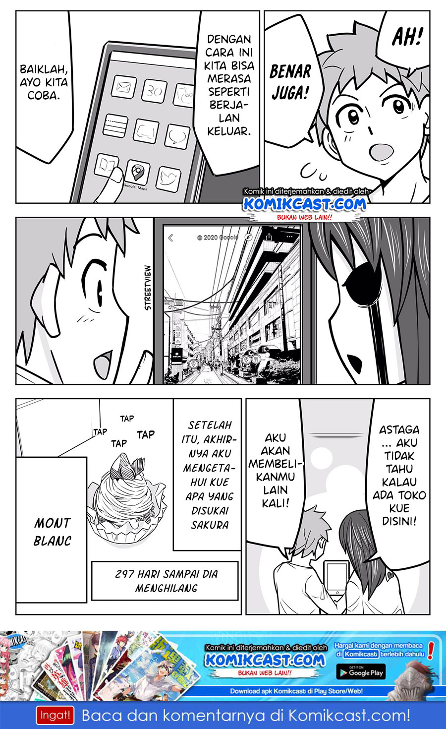 A Story about Living with a Ghost who will Attain Enlightenment in a Year Chapter 03 Gambar 3