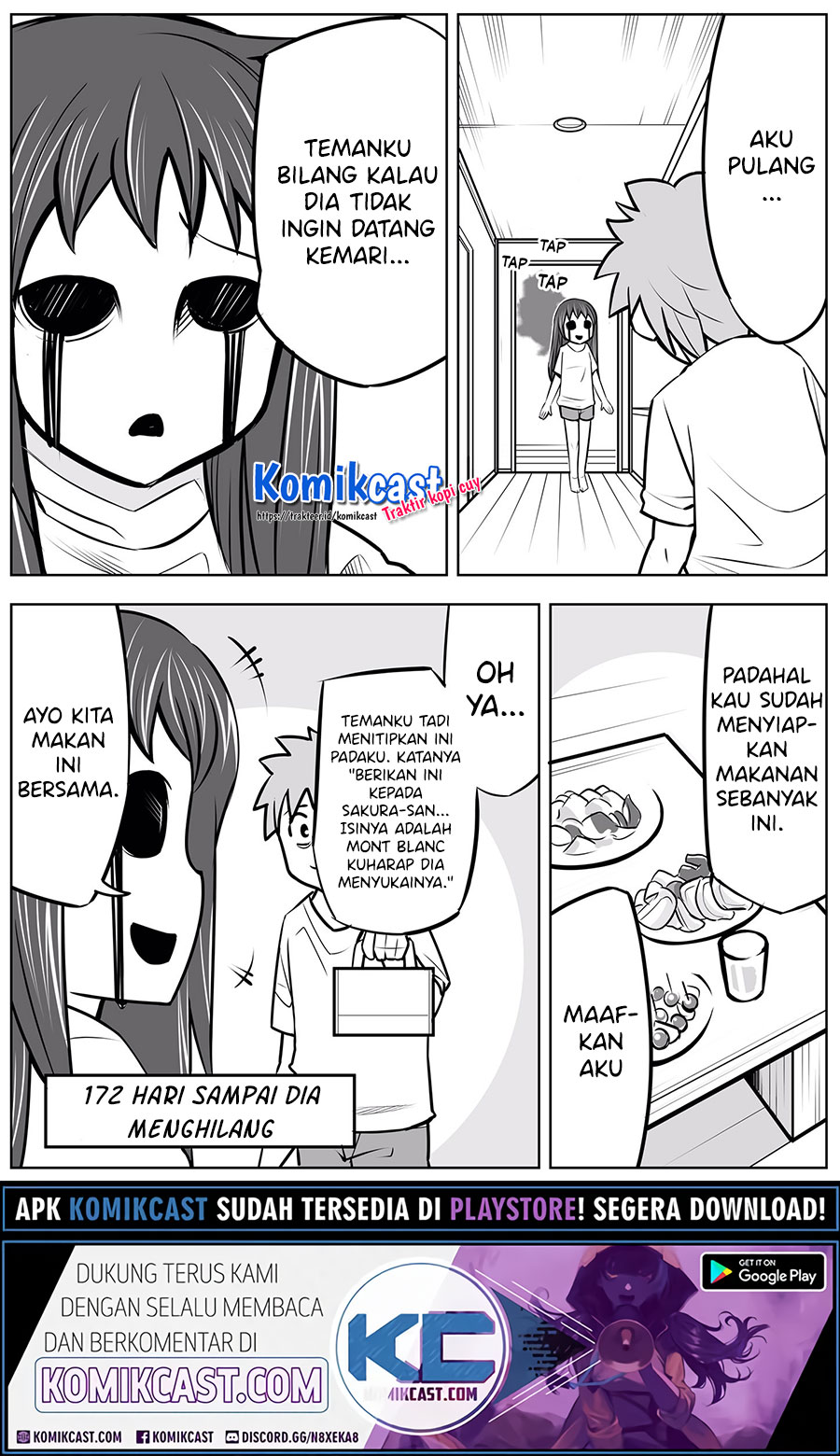A Story about Living with a Ghost who will Attain Enlightenment in a Year Chapter 09.5 Gambar 2