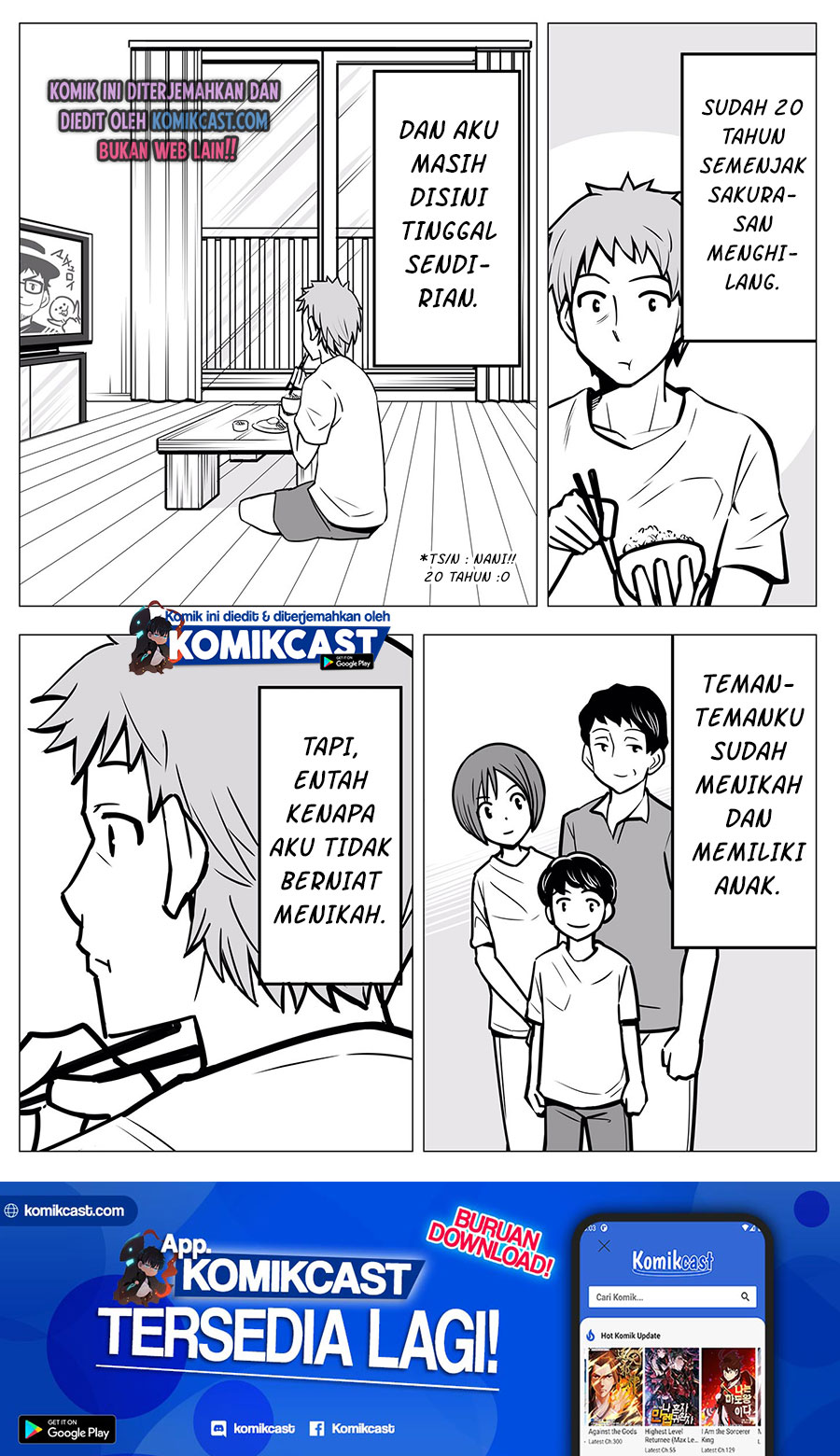 A Story about Living with a Ghost who will Attain Enlightenment in a Year Chapter 18 Gambar 2