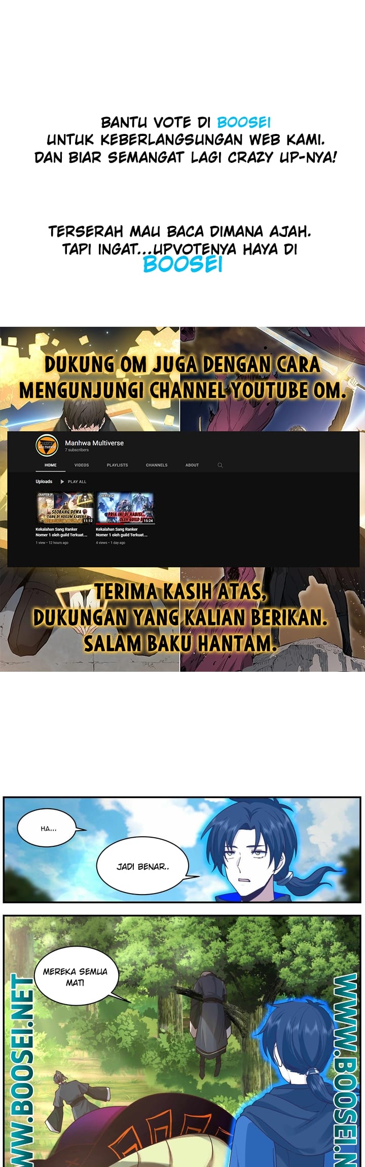 A Sword’s Evolution Begins From Killing Chapter 28 Gambar 2
