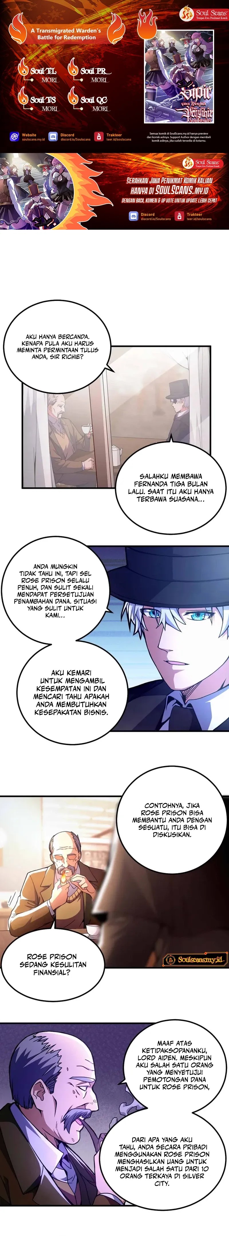 A Transmigrated Warden’s Battle for Redemption Chapter 58 Gambar 1