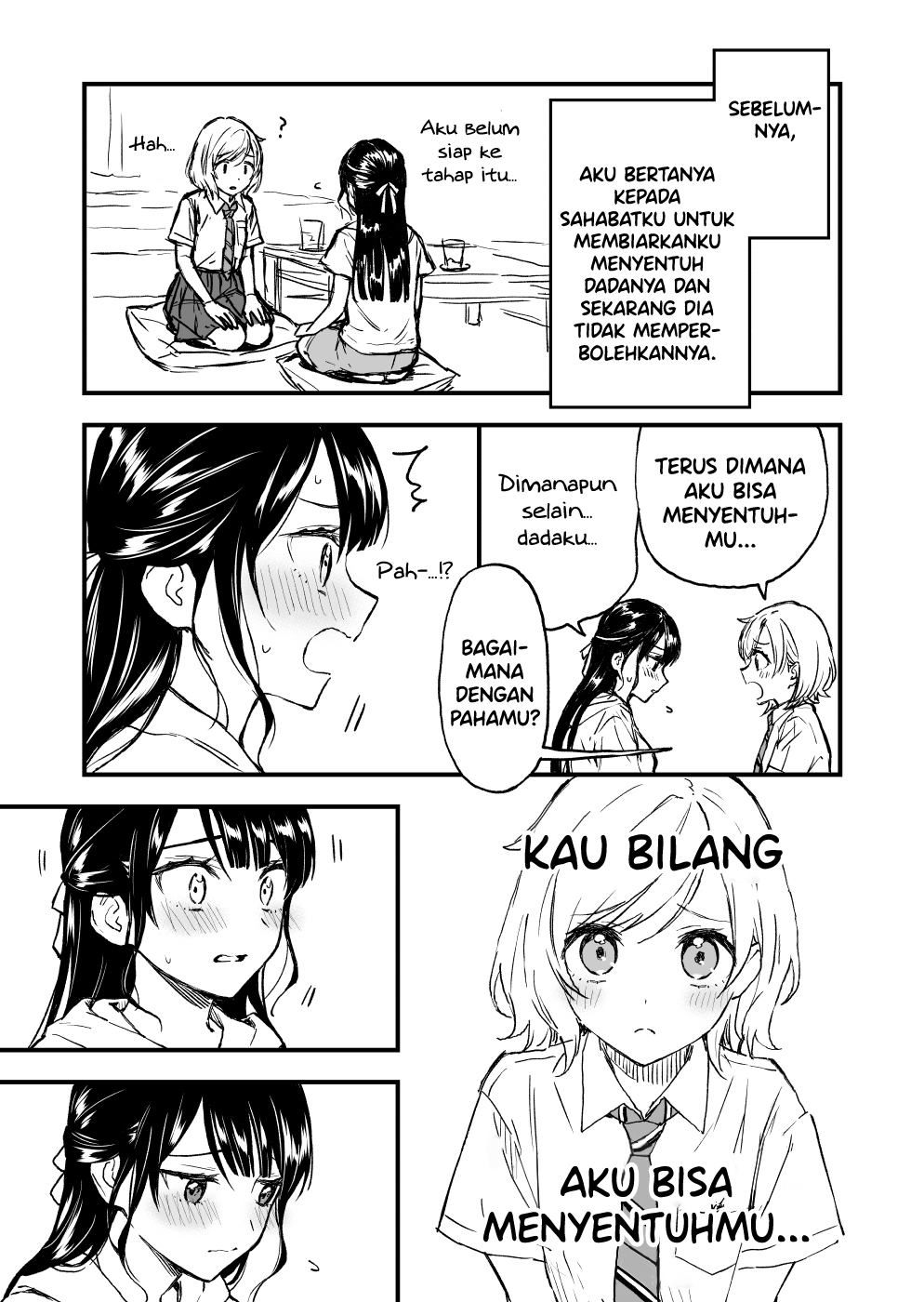 A Yuri Manga That Starts With Getting Rejected in a Dream Chapter 07 Gambar 1