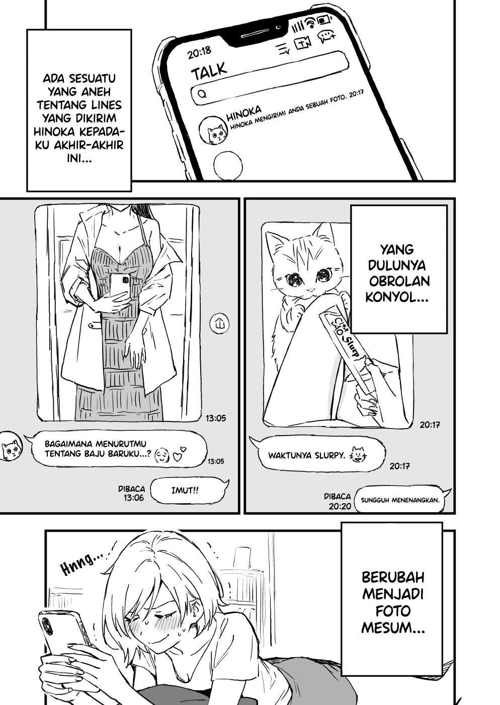 A Yuri Manga That Starts With Getting Rejected in a Dream Chapter 08 Gambar 1