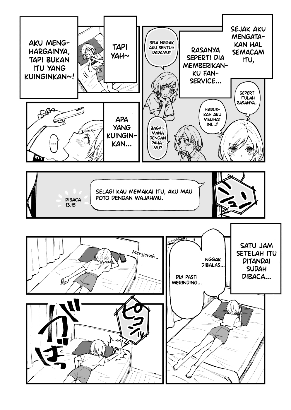 A Yuri Manga That Starts With Getting Rejected in a Dream Chapter 08 Gambar 2