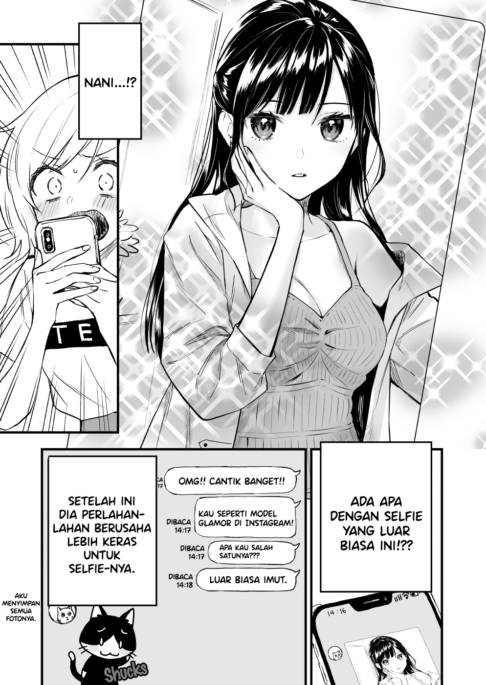 A Yuri Manga That Starts With Getting Rejected in a Dream Chapter 08 Gambar 3