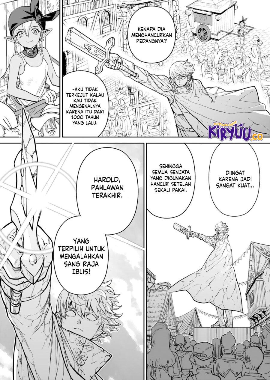 Abandoned: The Hero Who’s So Strong He Breaks Every Weapon, and the Elf Weaponsmith Chapter 01 Gambar 12