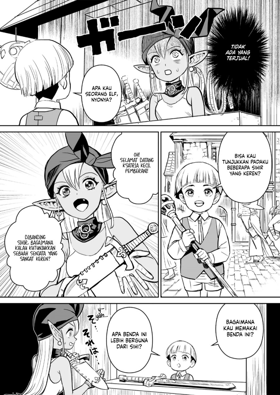 Abandoned: The Hero Who’s So Strong He Breaks Every Weapon, and the Elf Weaponsmith Chapter 01 Gambar 15