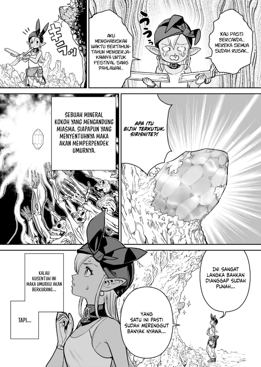 Abandoned: The Hero Who’s So Strong He Breaks Every Weapon, and the Elf Weaponsmith Chapter 01 Gambar 23