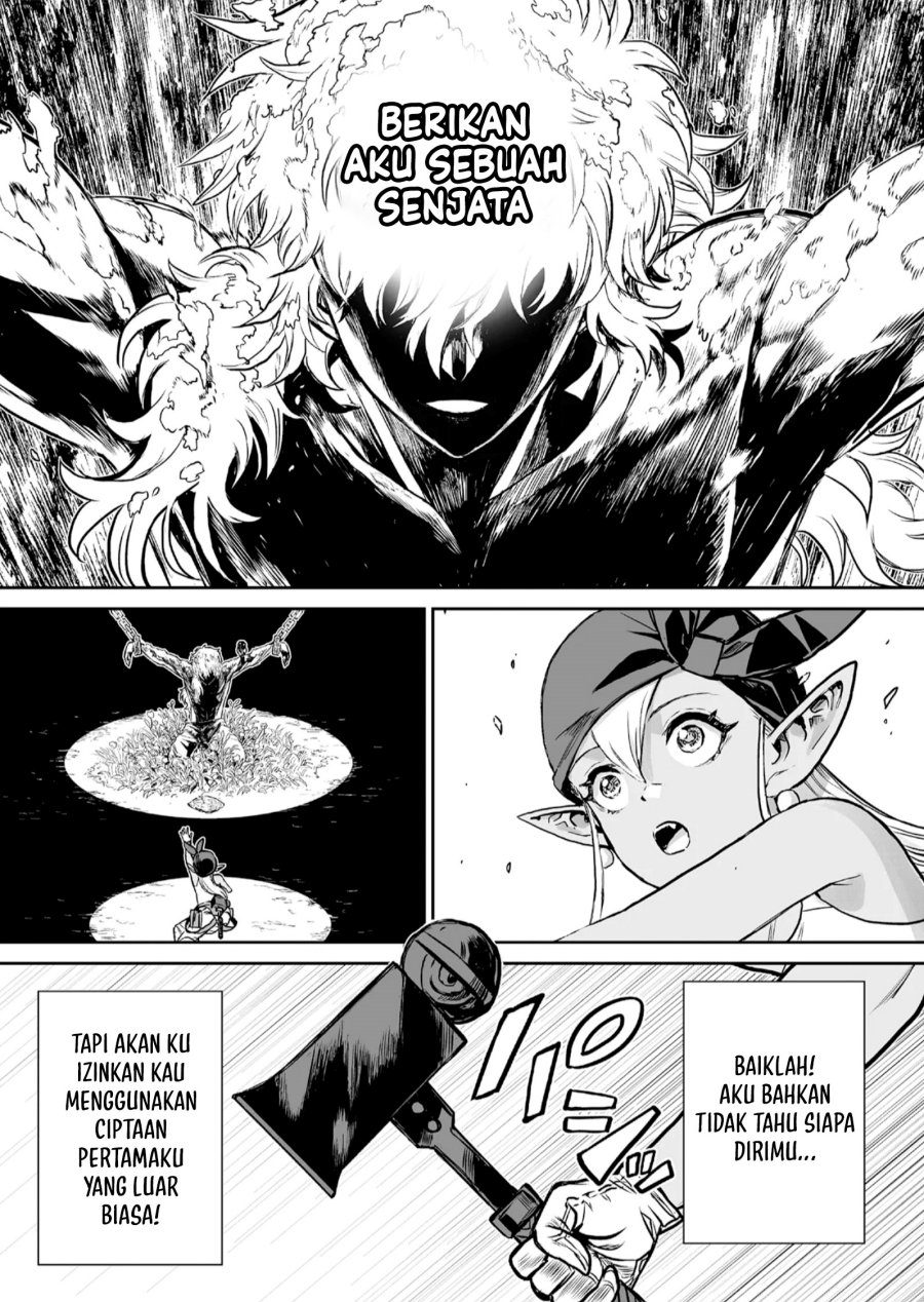 Abandoned: The Hero Who’s So Strong He Breaks Every Weapon, and the Elf Weaponsmith Chapter 01 Gambar 33