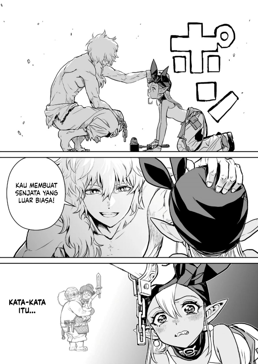Abandoned: The Hero Who’s So Strong He Breaks Every Weapon, and the Elf Weaponsmith Chapter 01 Gambar 49