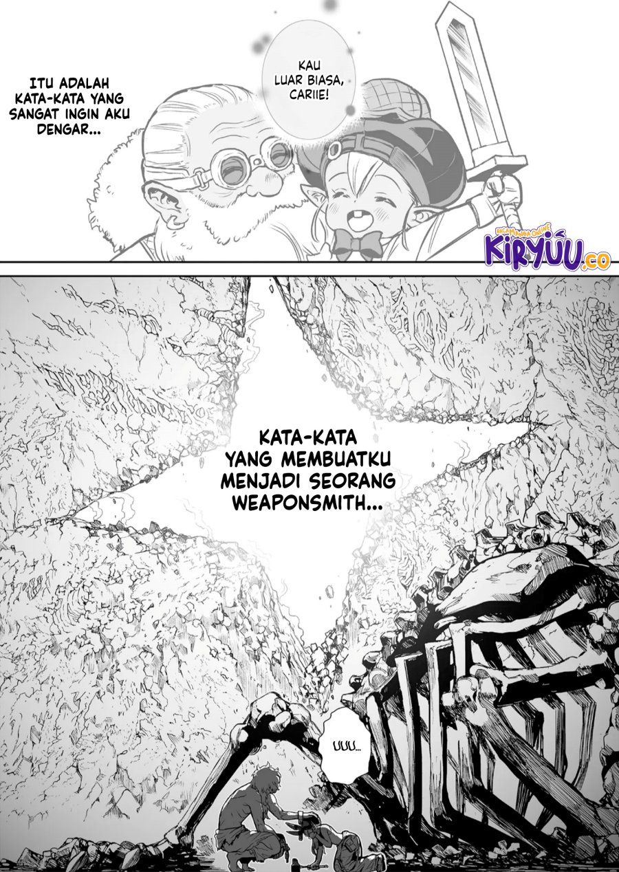 Abandoned: The Hero Who’s So Strong He Breaks Every Weapon, and the Elf Weaponsmith Chapter 01 Gambar 50