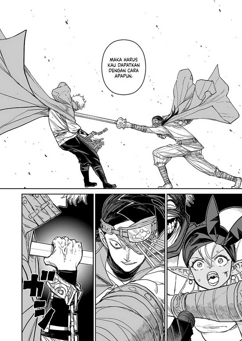 Abandoned: The Hero Who’s So Strong He Breaks Every Weapon, and the Elf Weaponsmith Chapter 07 Gambar 13