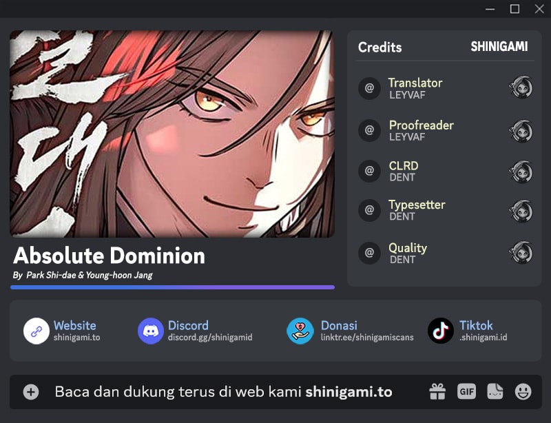 Absolute Dominion Chapter 68 Gambar 1