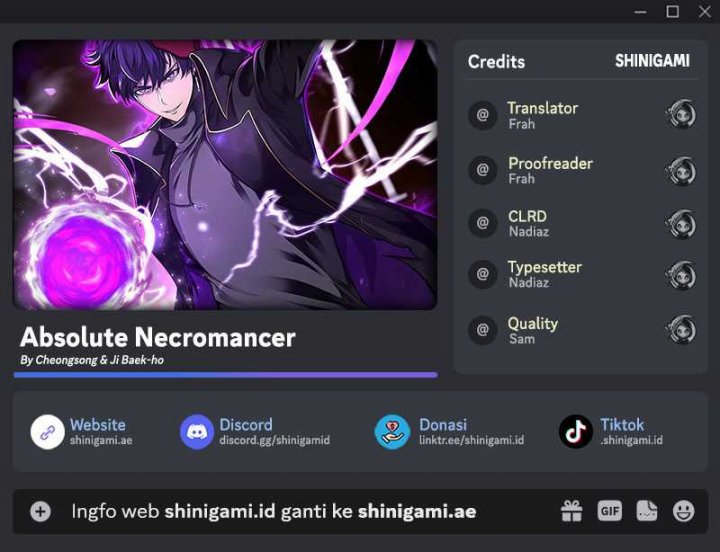 Absolute Necromancer Chapter 36 Gambar 1