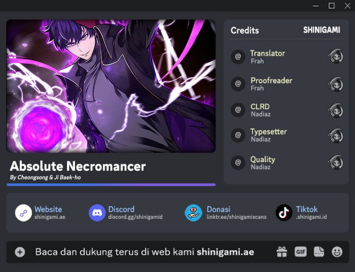 Absolute Necromancer Chapter 42 Gambar 1