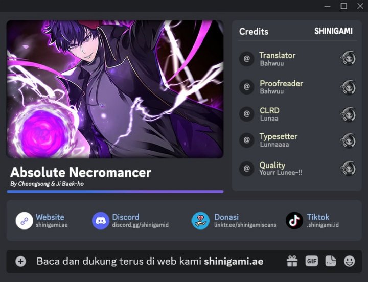 Absolute Necromancer Chapter 74 Gambar 1