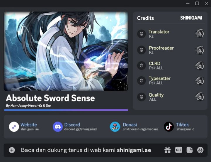 Absolute Sword Sense Chapter 147 Gambar 1