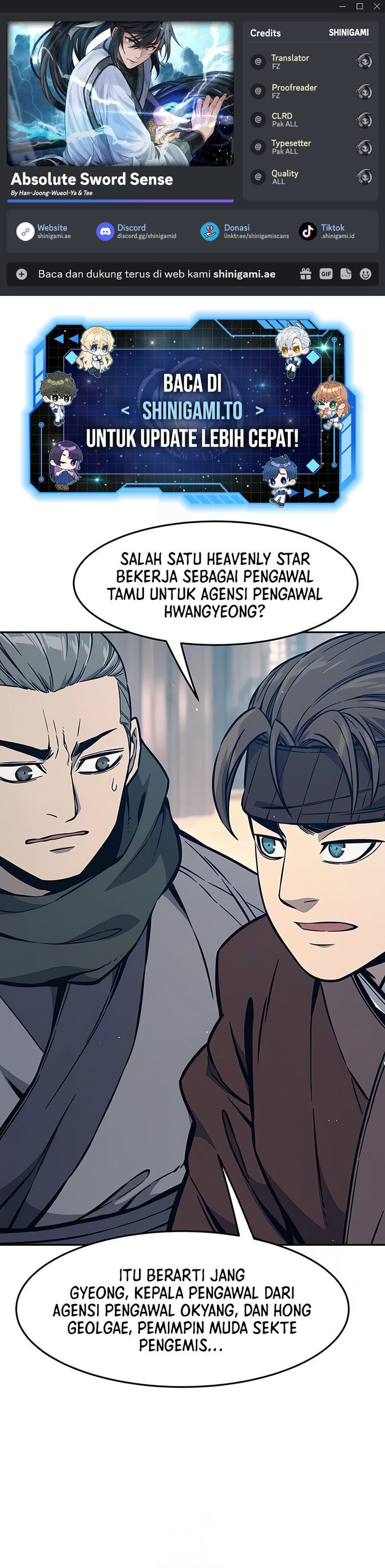 Absolute Sword Sense Chapter 167 Gambar 1