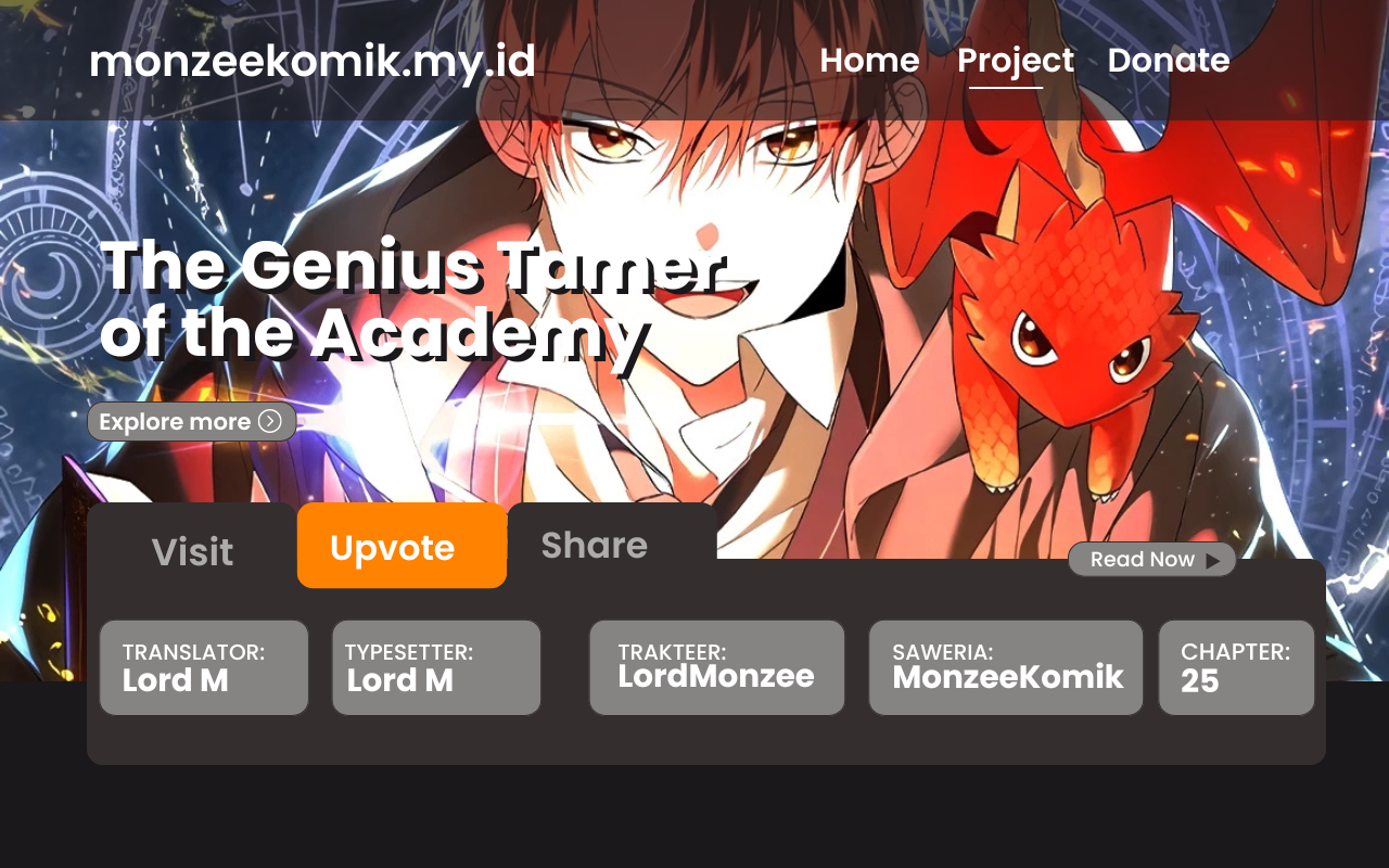 Academy’s Genius Tamer Chapter 25 Gambar 1