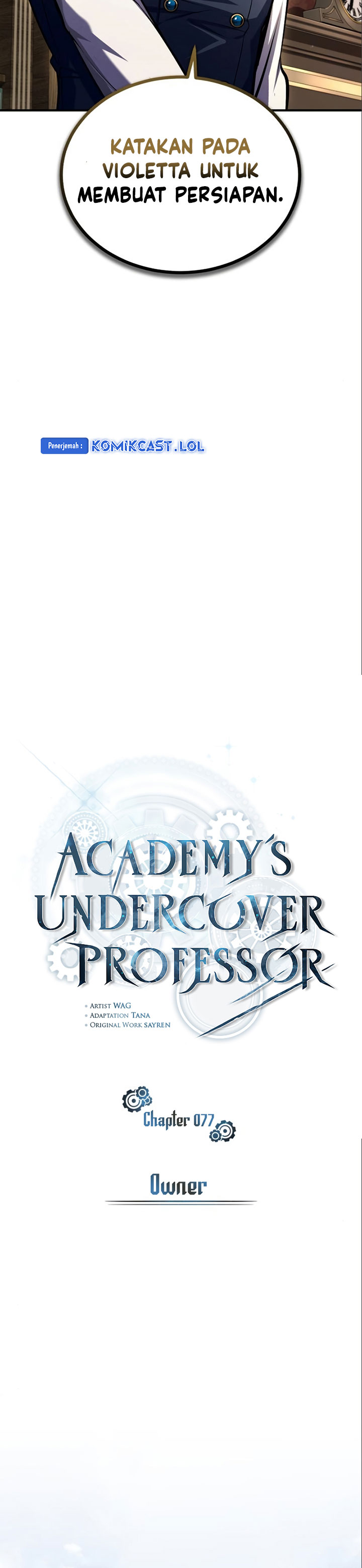 Academy’s Undercover Professor Chapter 77 Gambar 27