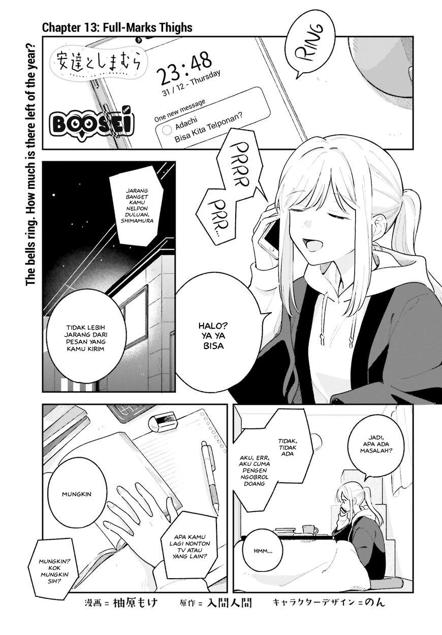 Adachi to Shimamura (YUZUHARA Moke) Chapter 13 Gambar 2