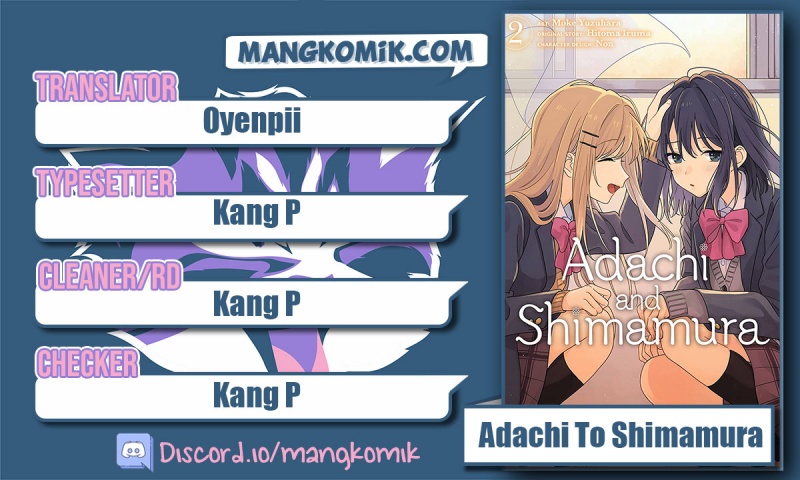 Adachi to Shimamura (YUZUHARA Moke) Chapter 20 Gambar 1