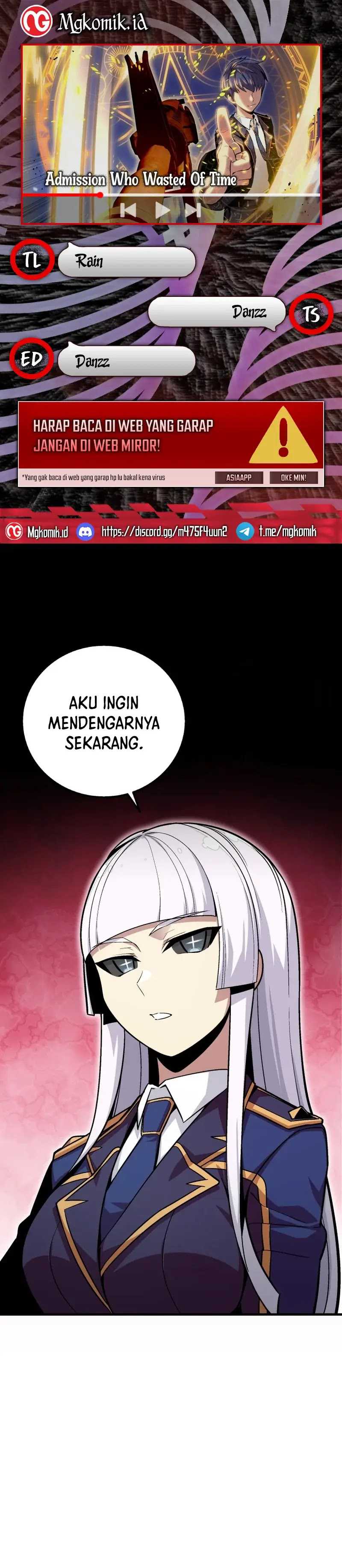 Admission is a Waste of Time Chapter 12 Gambar 1