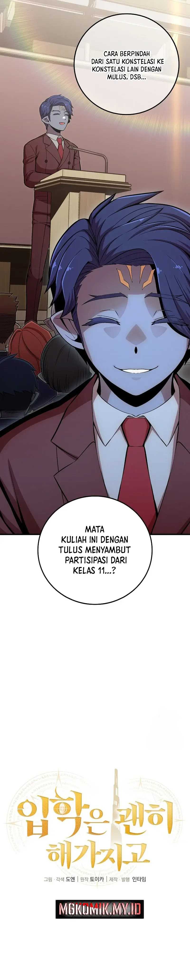Admission is a Waste of Time Chapter 34 Gambar 3