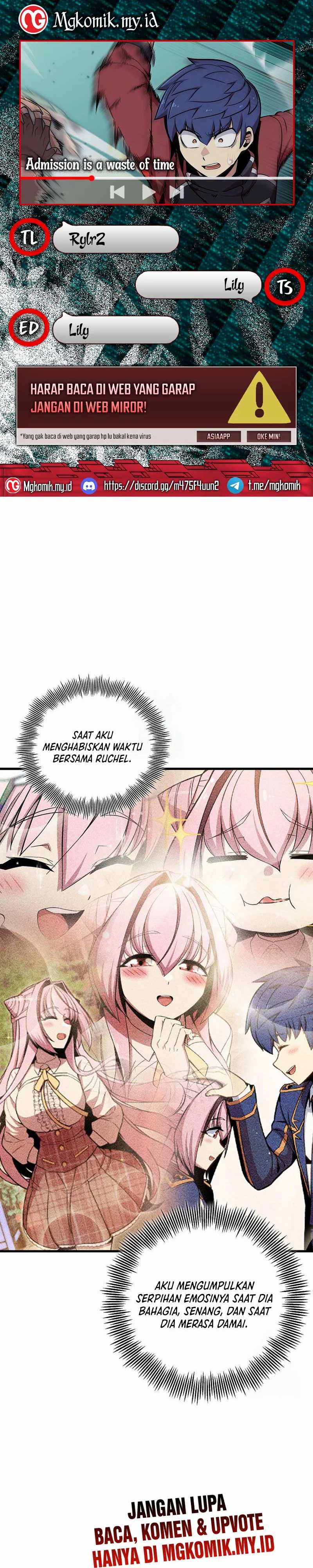 Admission is a Waste of Time Chapter 37 Gambar 1