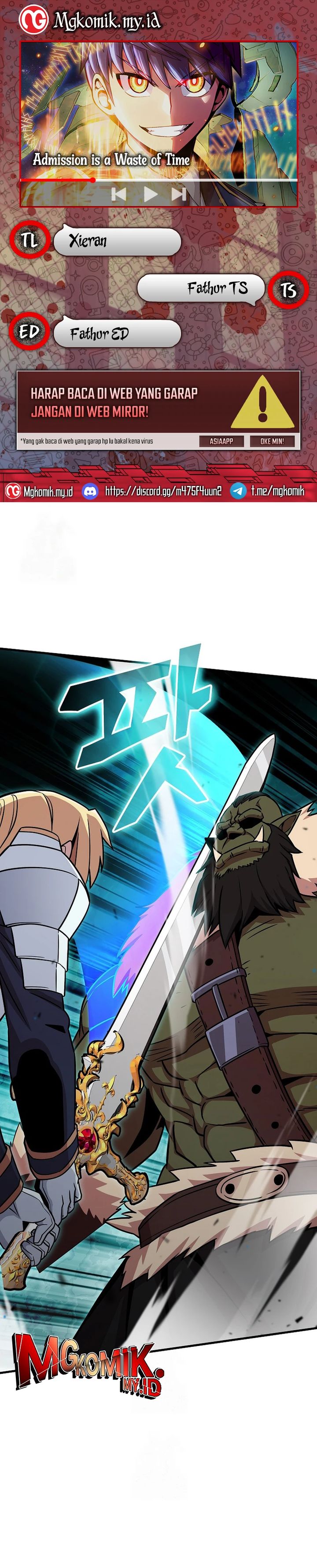 Admission is a Waste of Time Chapter 47 Gambar 1