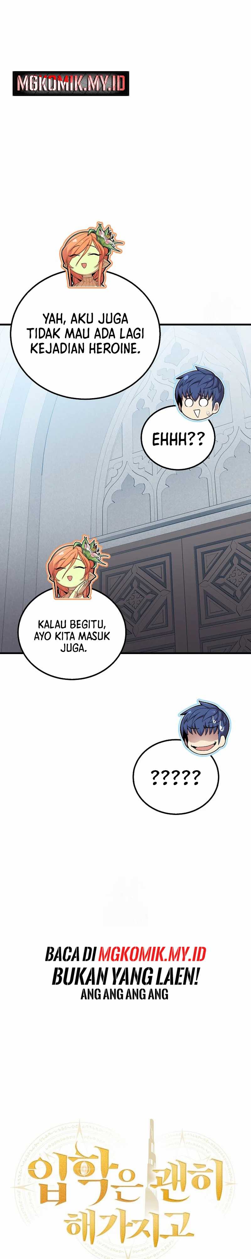 Admission is a Waste of Time Chapter 53 Gambar 40