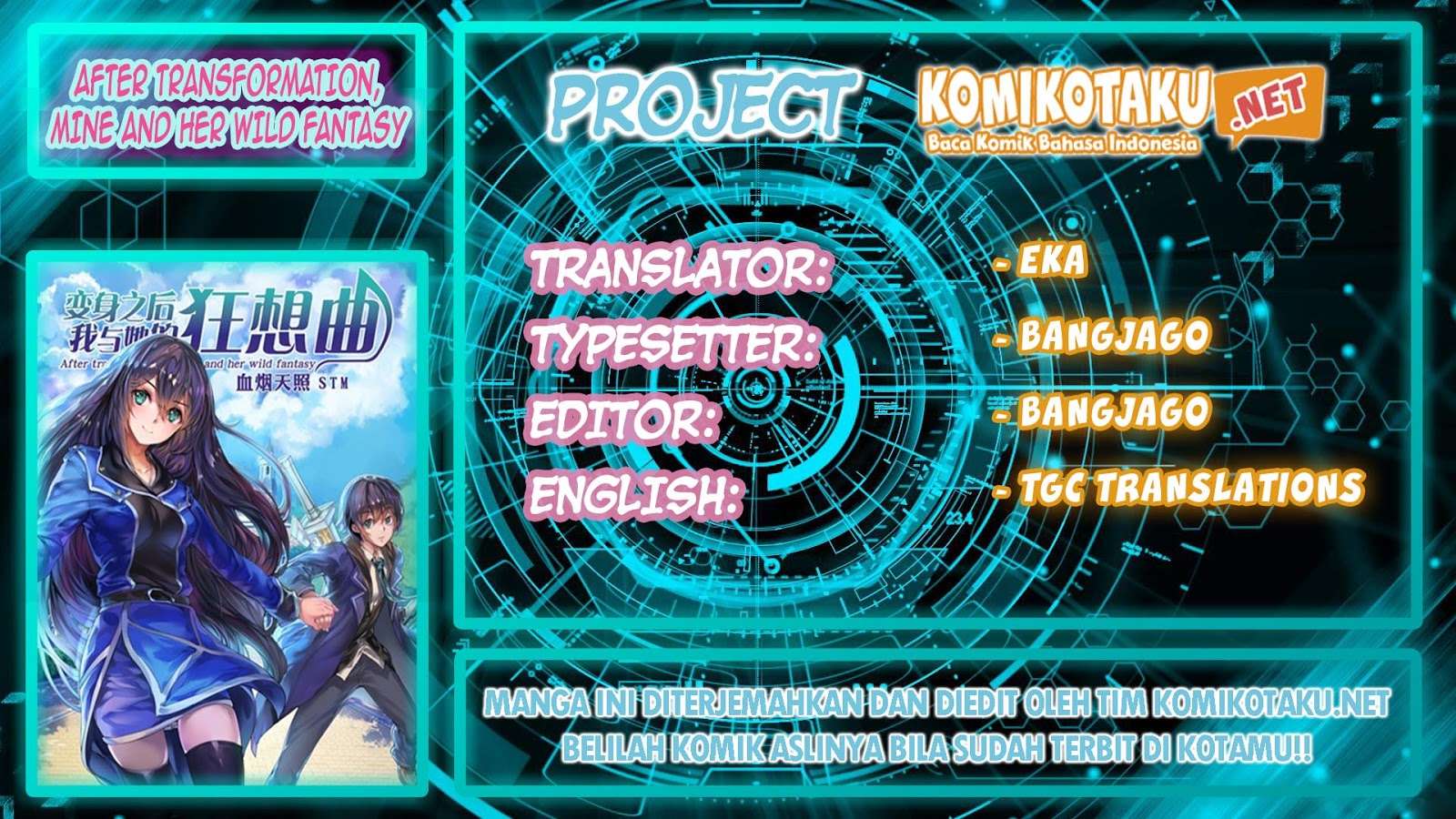 After Transformation, Mine and Her Wild Fantasy Chapter 01 Fix Gambar 1
