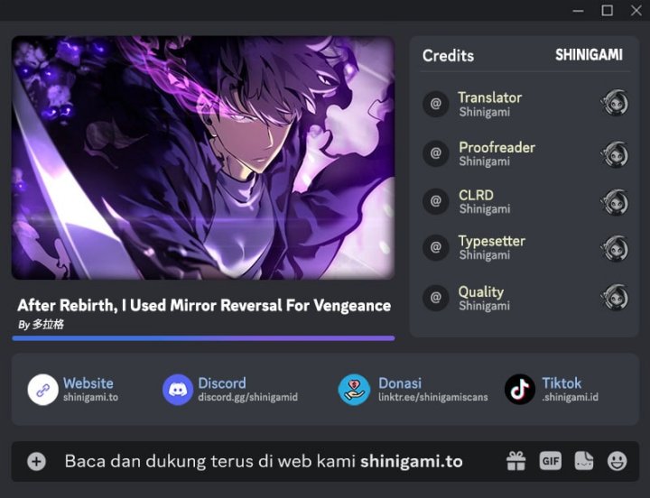 After Rebirth, I Used Mirror Reversal For Vengeance Chapter 08 Gambar 1