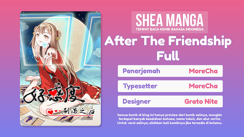 After The Friendship Full (100% Cleared Harem Route / Make The Level Up To Max) Chapter 15 Gambar 1