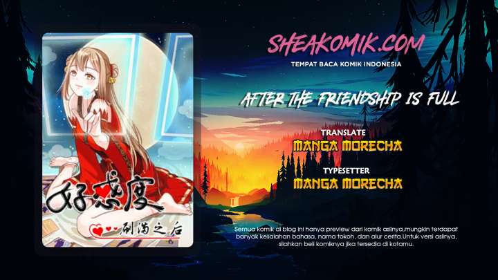 After The Friendship Full (100% Cleared Harem Route / Make The Level Up To Max) Chapter 64 Gambar 1