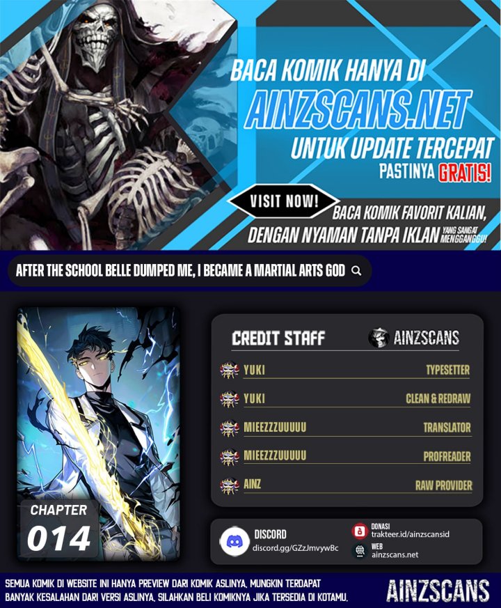 After the High School Goddess Dumped Me I Became a Martial Arts God (After breaking up with the school beauty) Chapter 14 Gambar 1